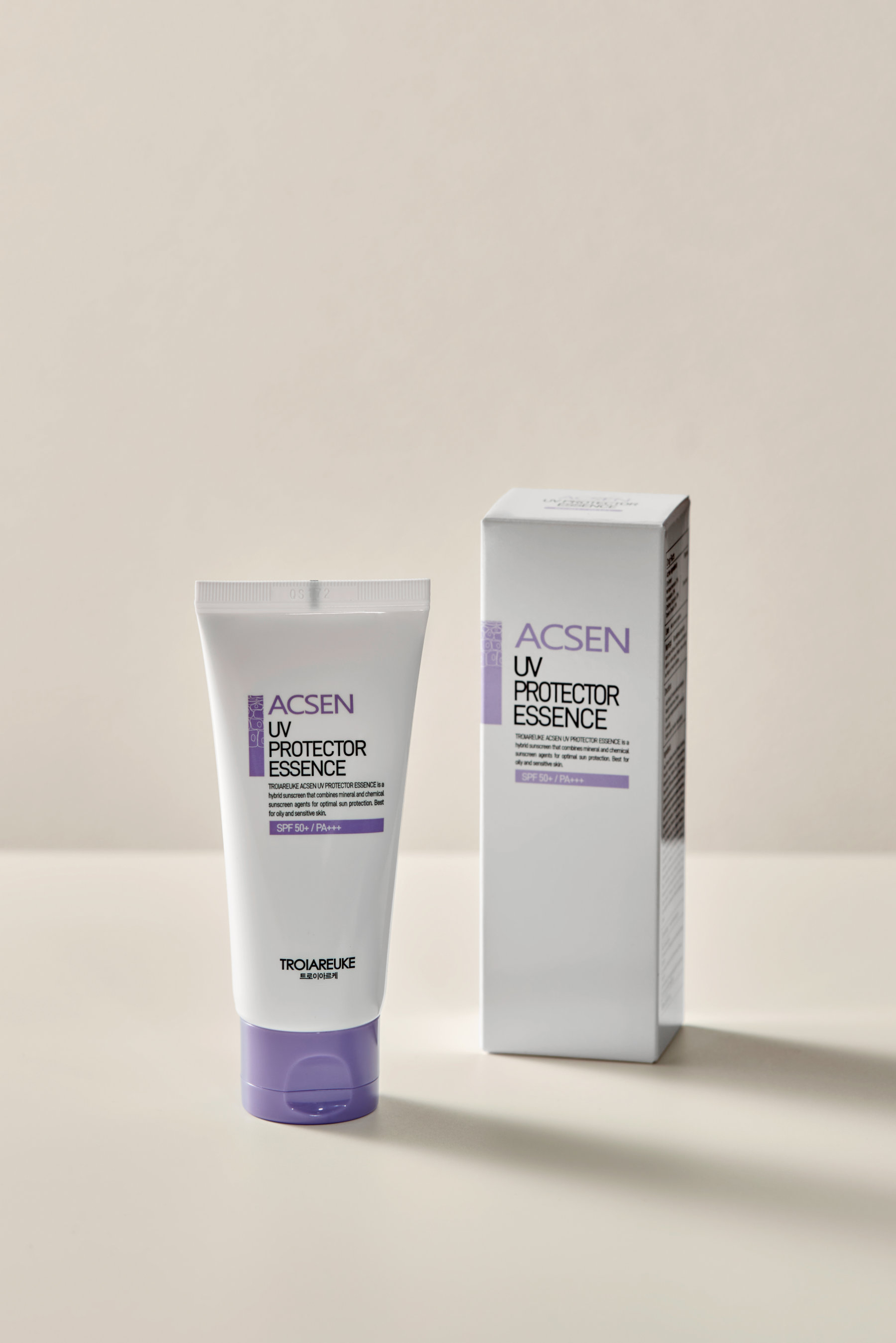 ACSN UV PROTECTOR ESSENCE 50ml 3本セット ACSEN UV Protector Essence | TROIAREUKE